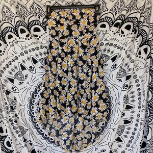 Feathers Strapless Daisy High-low‎ Dress